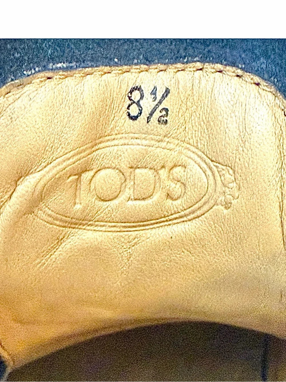Tod’s Black Leather Chukka Desert Ankle Boots Men’s Size 8.5M